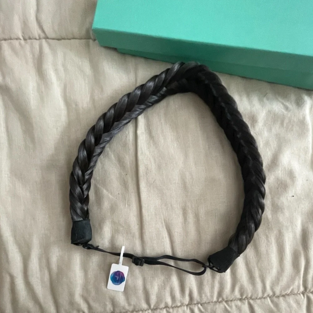 Madison Braid 2 Strand Headband is Hand Braided and Color Blended NIB